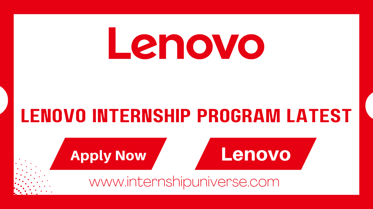 Lenovo Internship Program