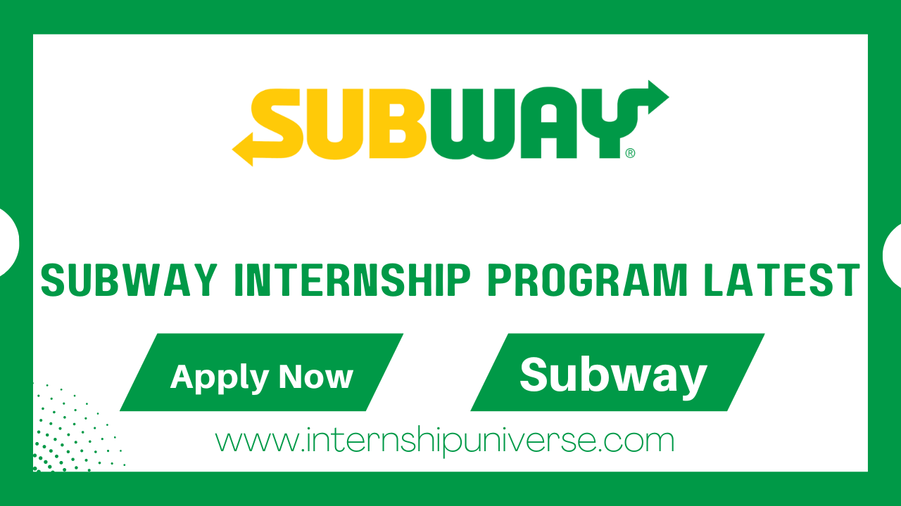 Subway Internship Program