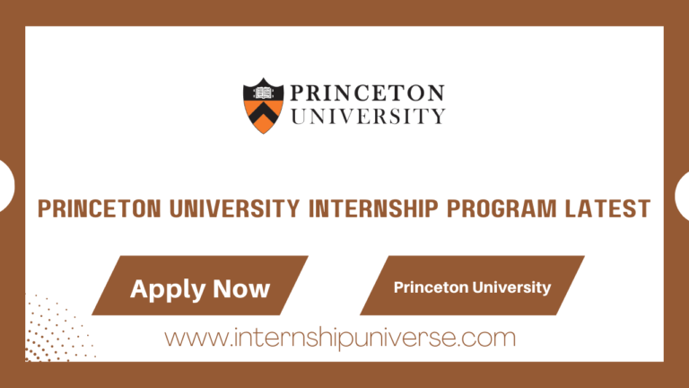 Princeton University Internship Program