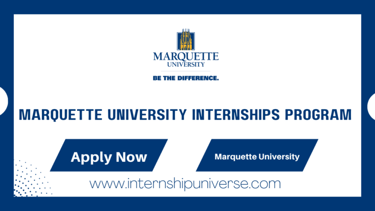 Marquette University Internships Program
