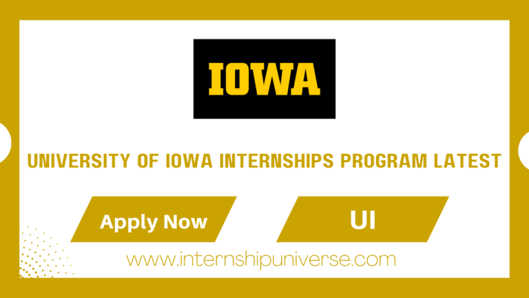 University Of Iowa Internships Program