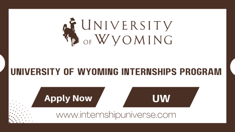 University Of Wyoming Internships Program