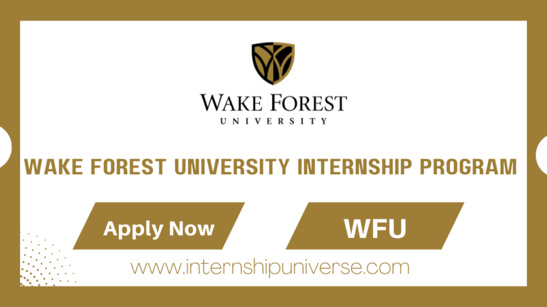 Wake Forest University Internship Program