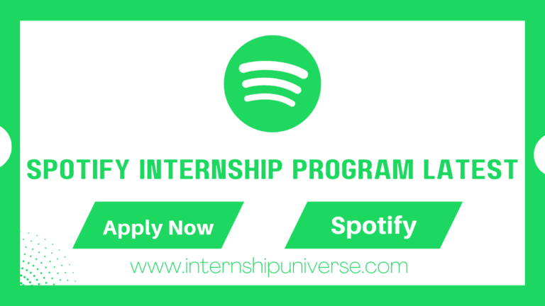 Spotify Internship Program