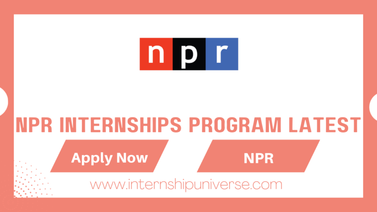 NPR Internships Program