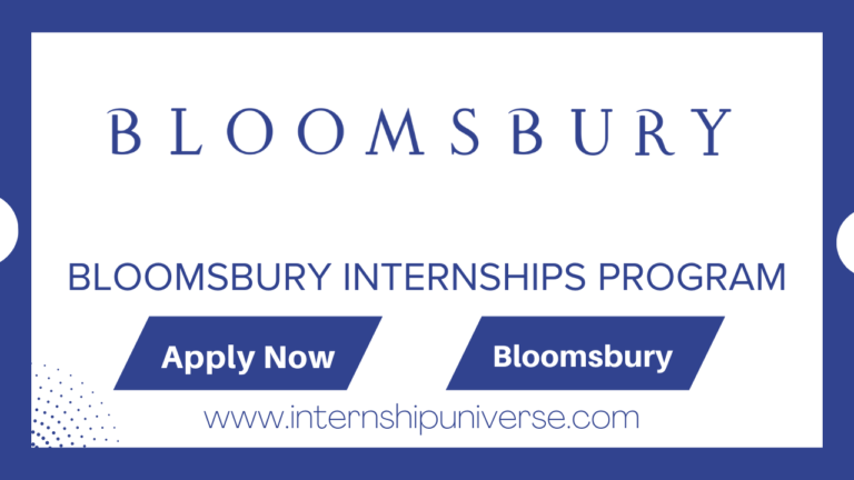Bloomsbury Internships Program