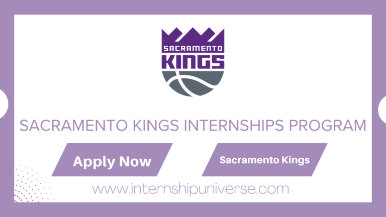 Sacramento Kings Internships