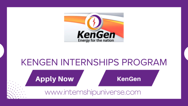 KenGen Internship Program